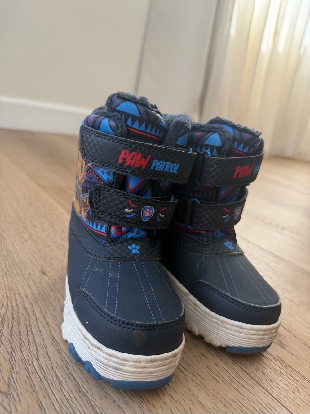 Paw Patrol Navy and Blue Kids Snow Boots